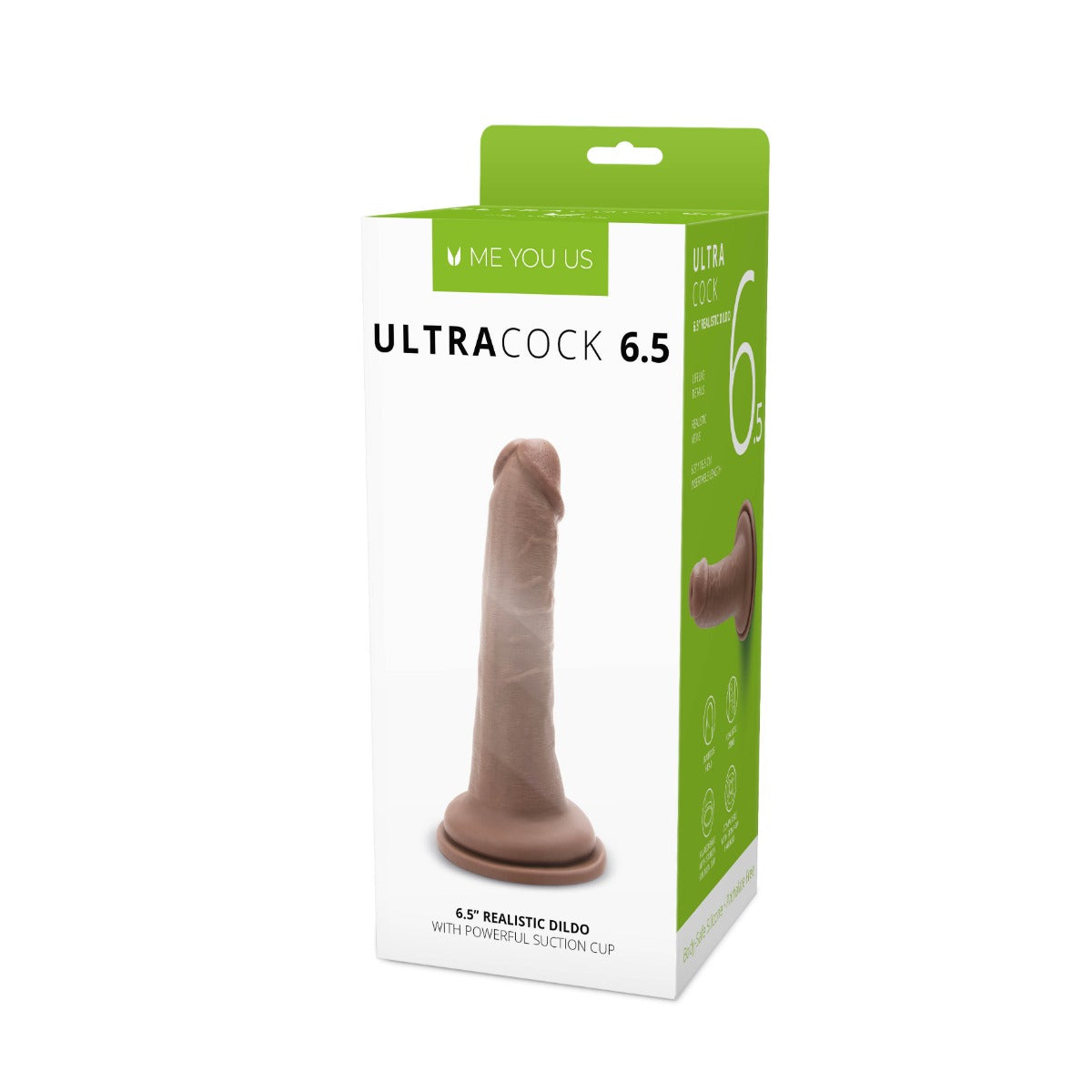 Me You Us Ultra Cock 6.5inch Caramel Realistic Dildo