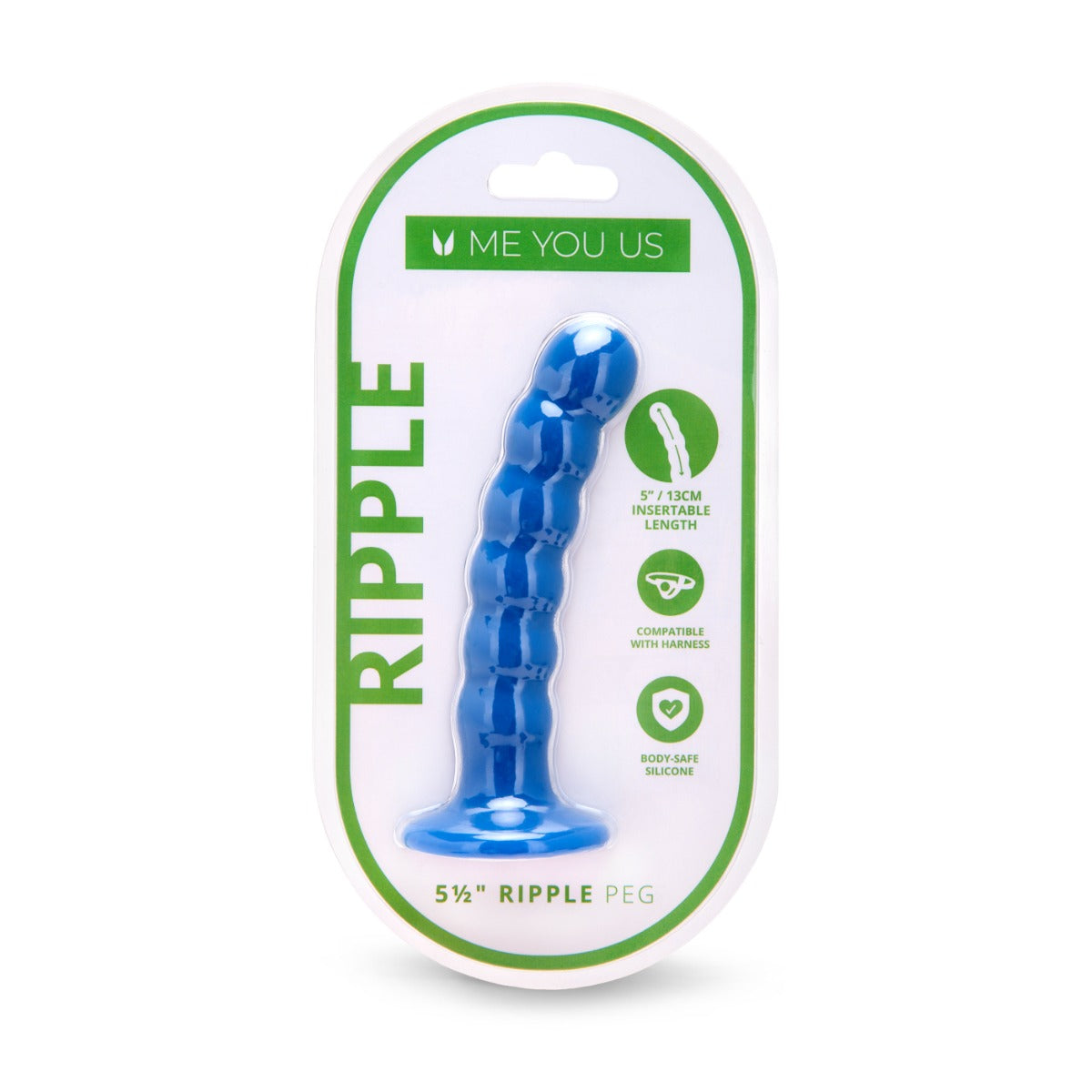 Me You Us 5.5 inch Ripple G-spot Peg
