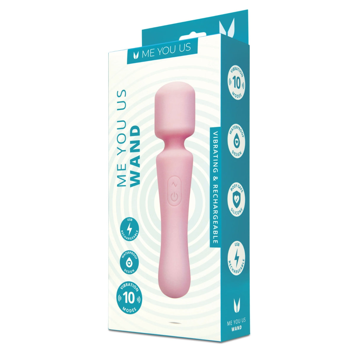 Me You Us Wand Vibrator Pink