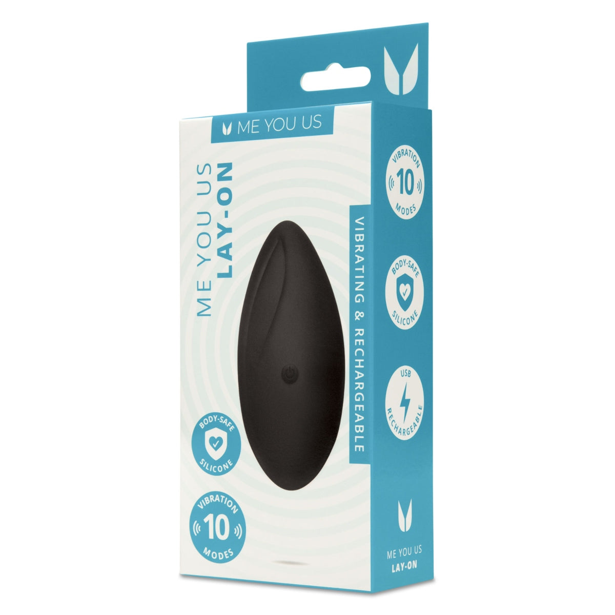 Me You Us Lay On Vibrator Black