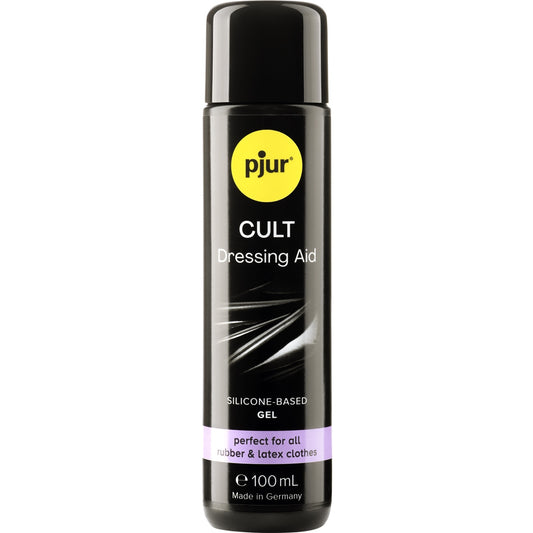Pjur Cult Rubber & Latex Dressing Aid Silicone Lube 100ml