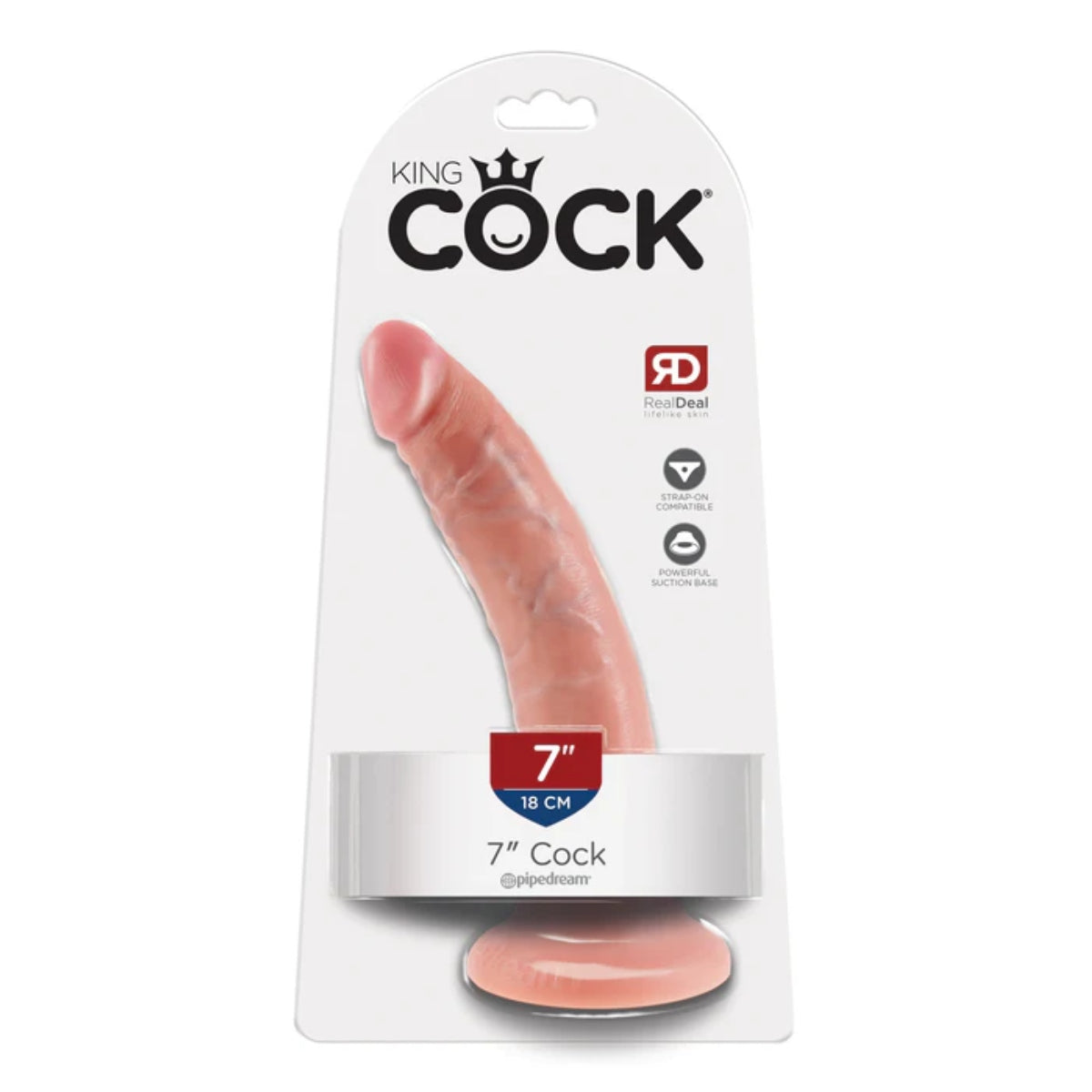 King Cock 7Inch Cock - Light