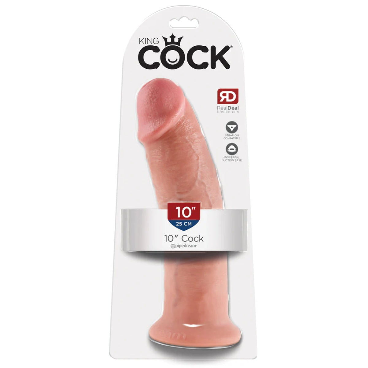 King Cock 10Inch Cock - Light