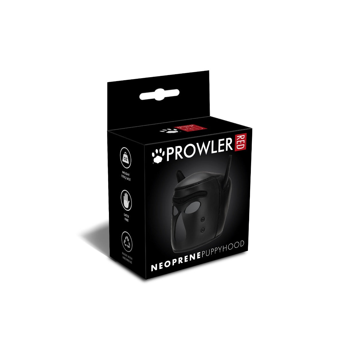 Prowler RED Neoprene Puppy Hood Black