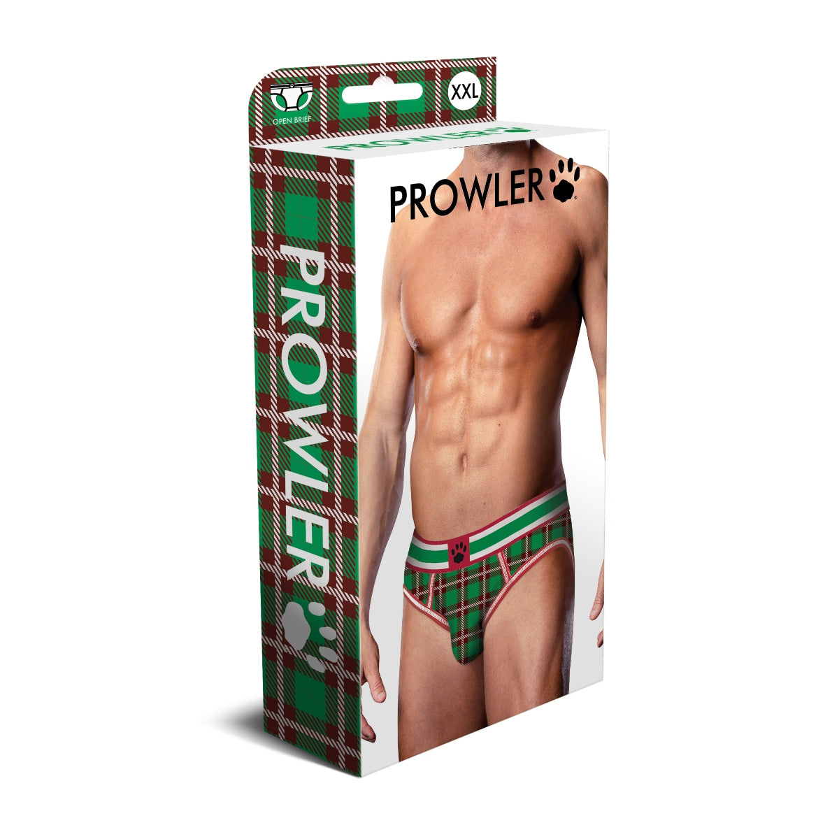 Prowler Tartan 2 Open Brief XXL
