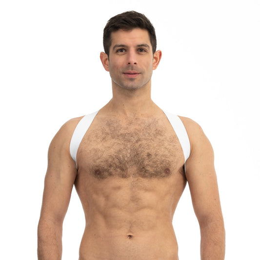 Prowler RED Sports Harness Lite White S/M