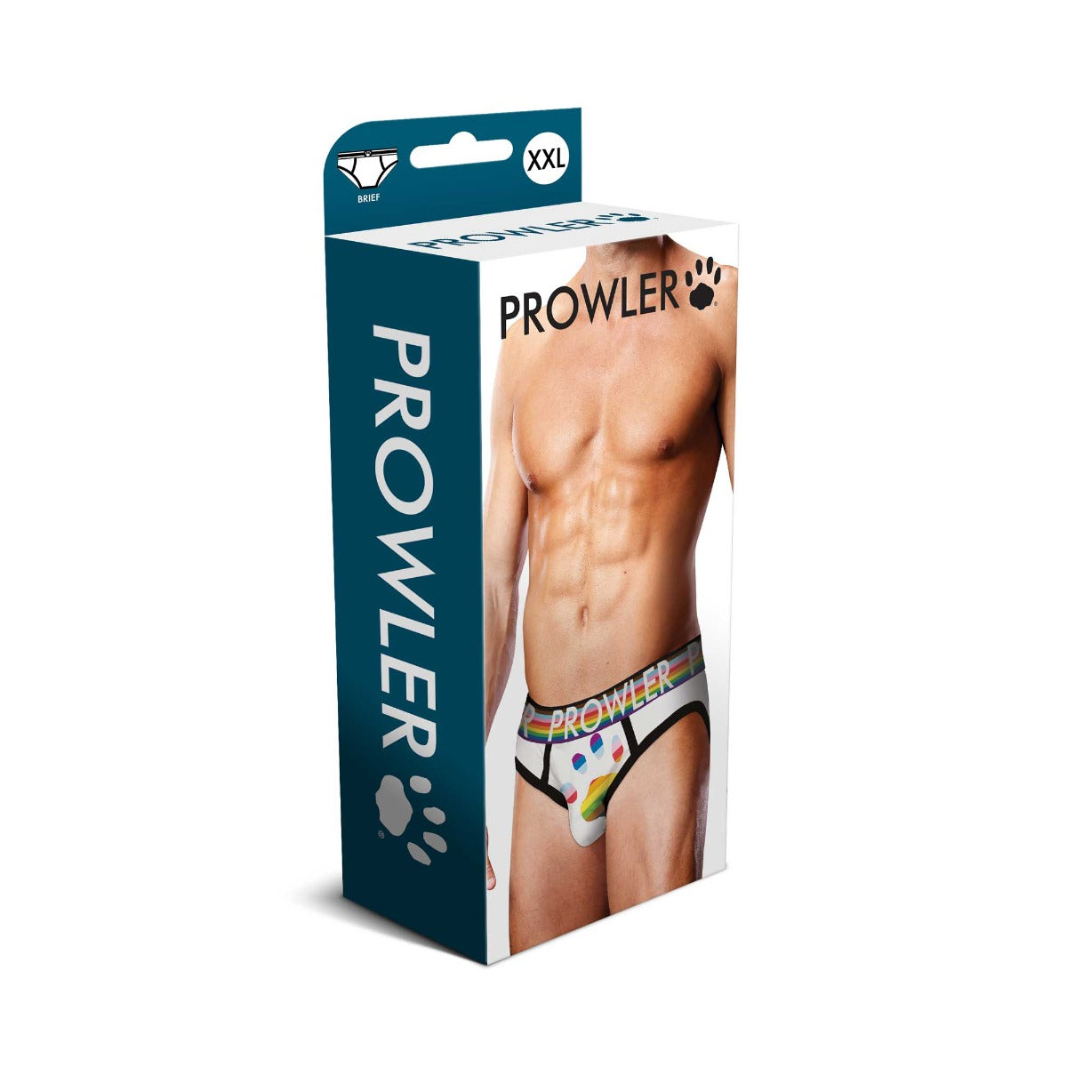 Prowler White Oversized Paw Brief XXL
