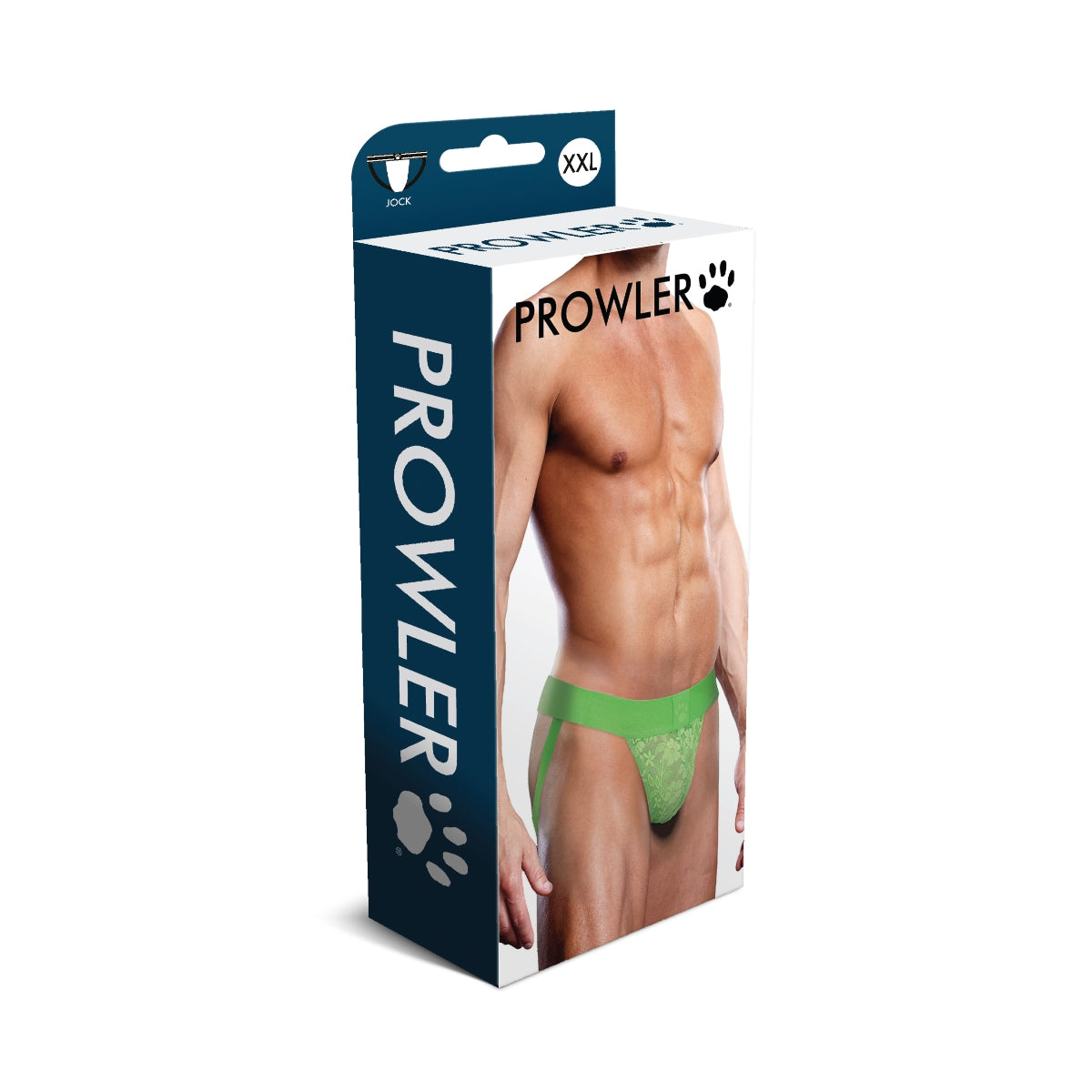 Prowler Neon Green Lace Jock Strap XX Large