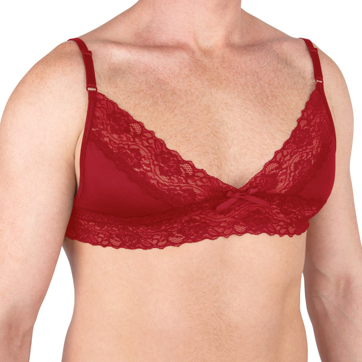 Prowler Red Lace Bra Small