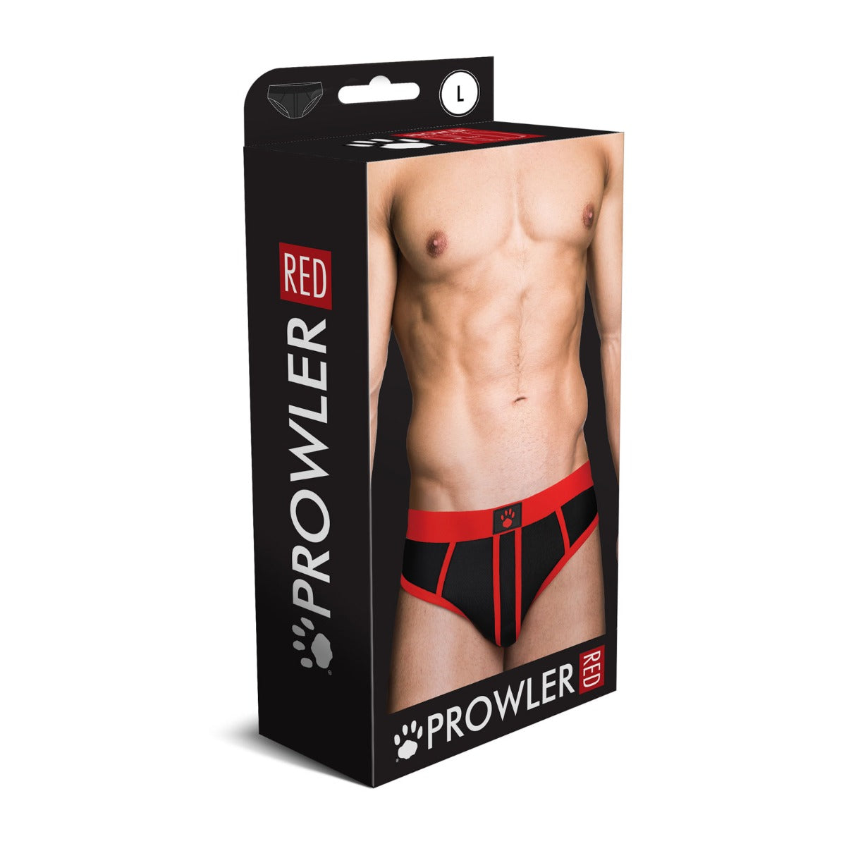 Prowler RED Ass-less Brief Red L
