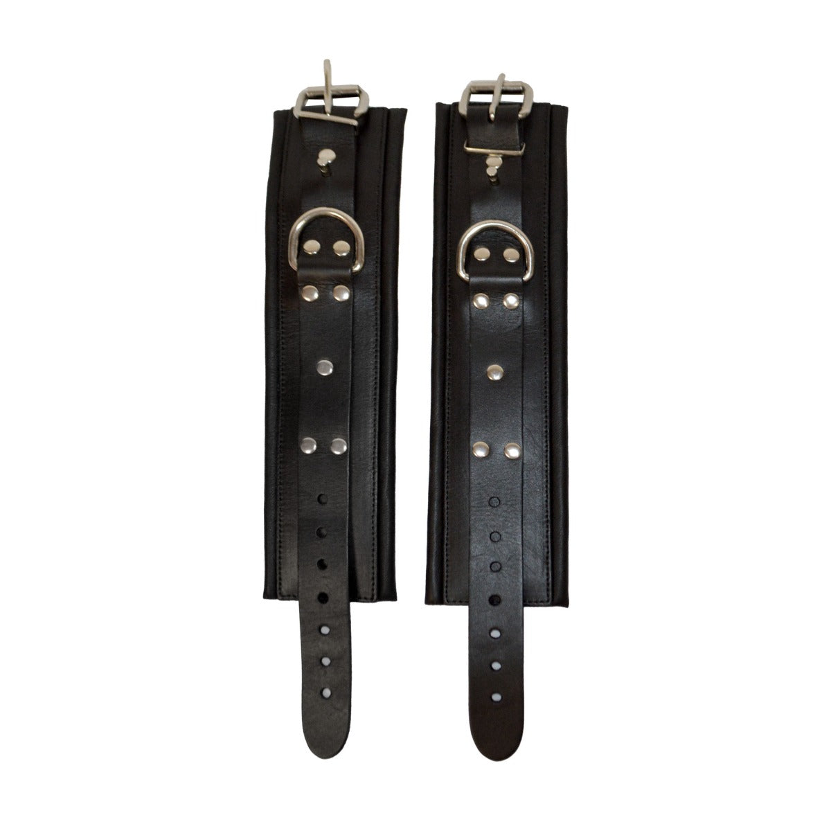 Prowler RED Leather Lockable Ankle Restraints LXL