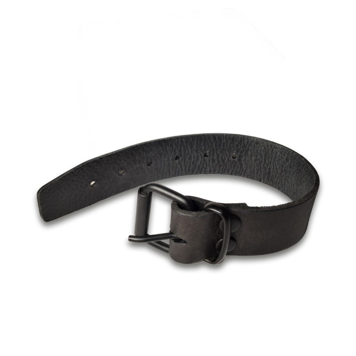 Prowler RED Leather Buckle Bicep Band Large