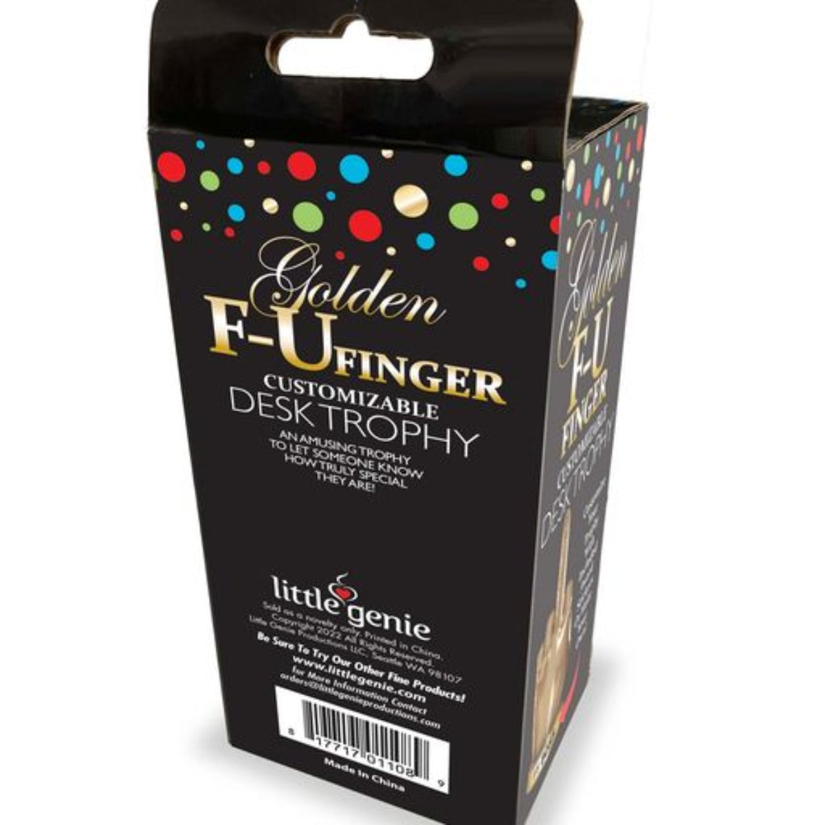 Little Genie Golden F-U Funger Trophy