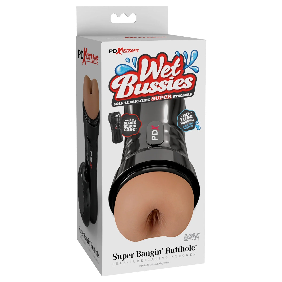 PDX Extreme Wet Bussies Super Bangin Butthole Stroker Brown