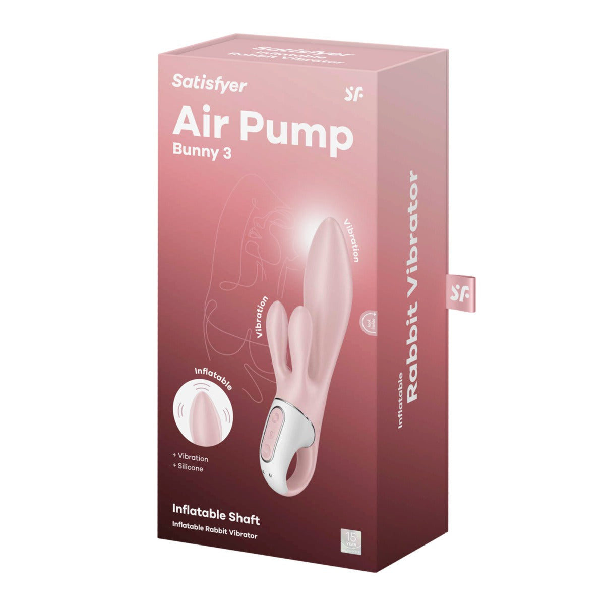 Air Pump Bunny 3 rose