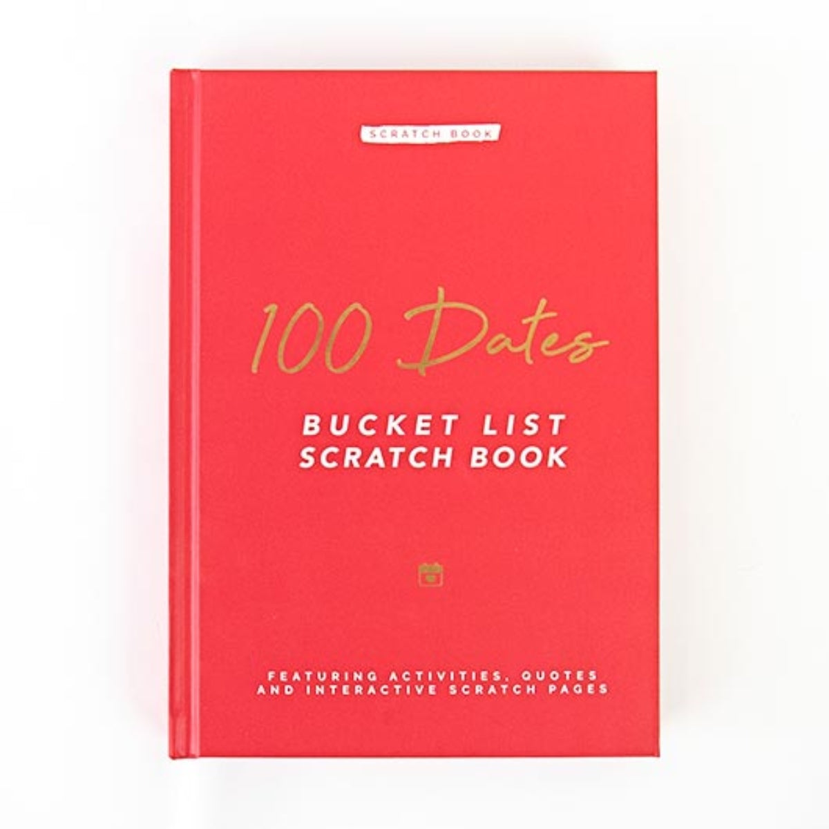 100 Dates Bucket List Scratch Book