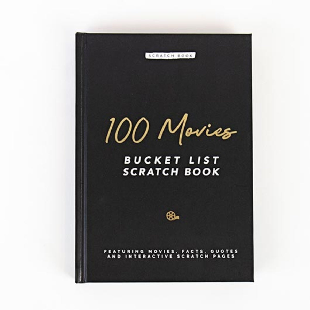 100 Movies Bucket List Scratch Book