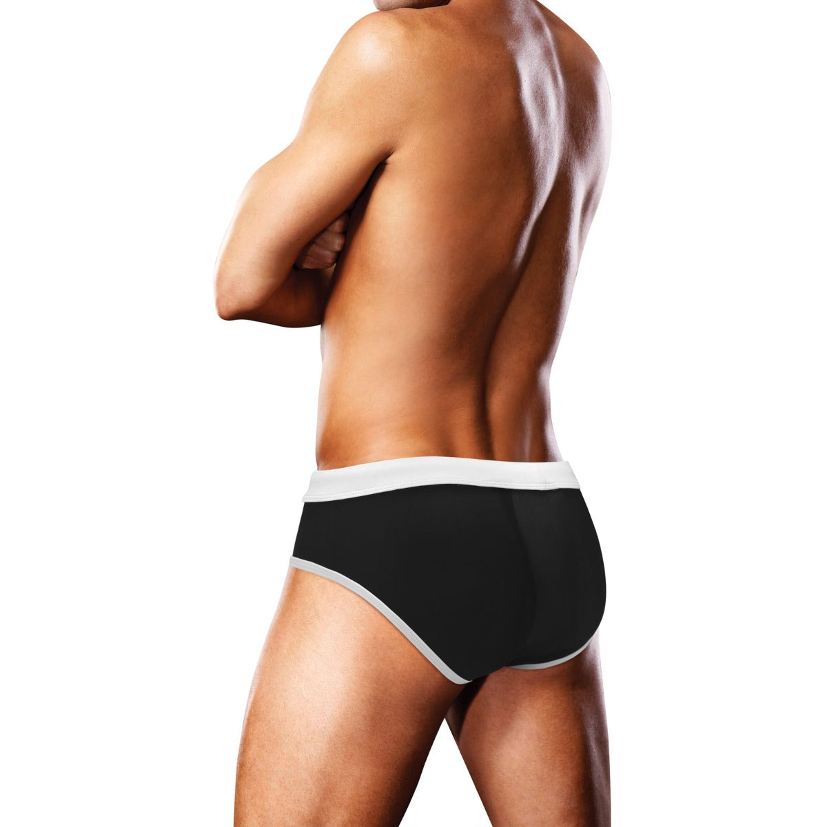 Prowler Swim Brief Black Oversized Paw Medium