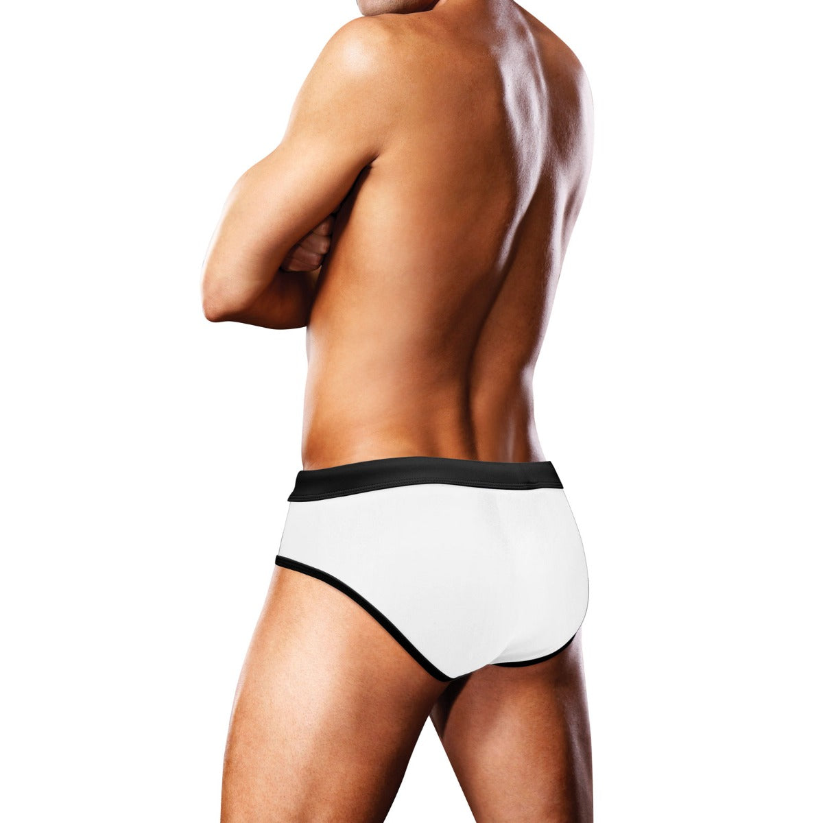 Prowler Swim Brief White Oversized Paw XSmall
