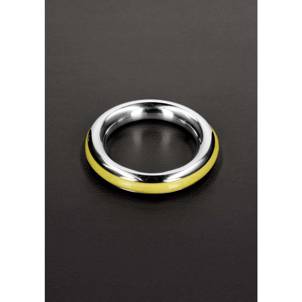 Cazzo Tensions Stainless Steel Cockring 1.6inch Yellow