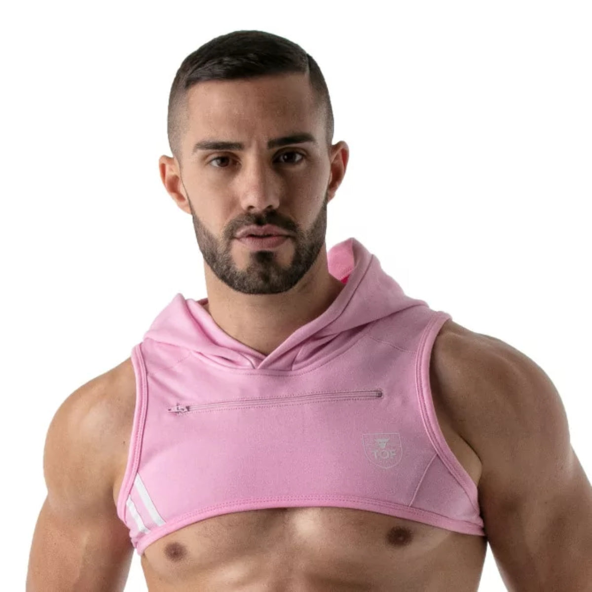 PARIS HOODIE HARNESS PINK - Size : L