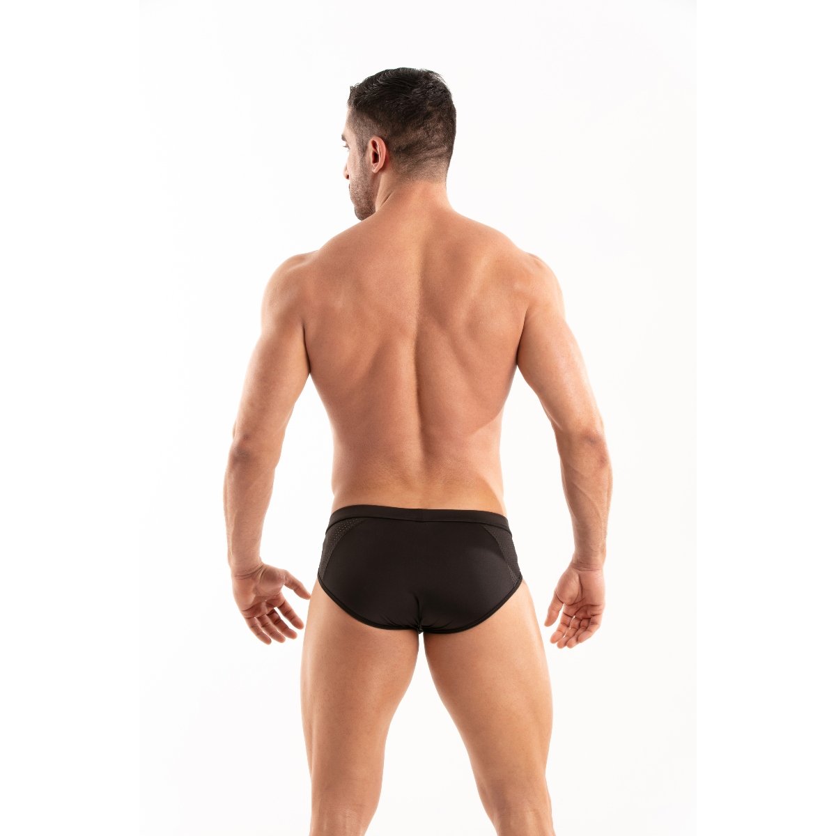 TOF Paris Temptation Microfiber Briefs Black Large