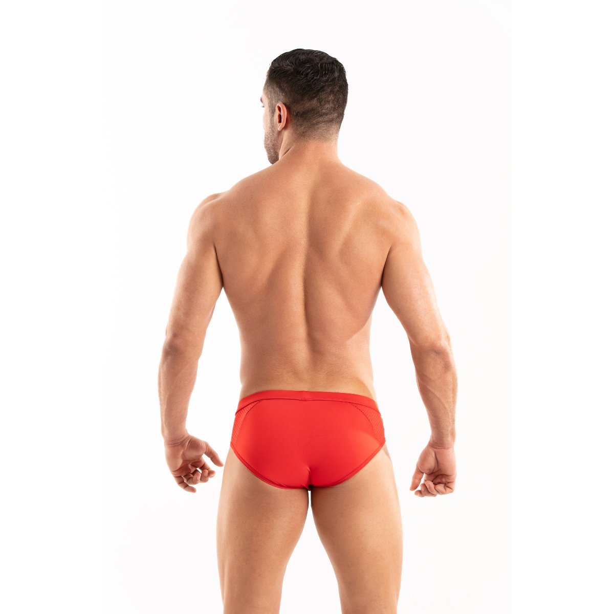 TOF Paris Temptation Microfiber Briefs Red Large