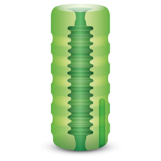 Zolo Original Squeezable Vibrating Stroker Vibrating Stroker Green
